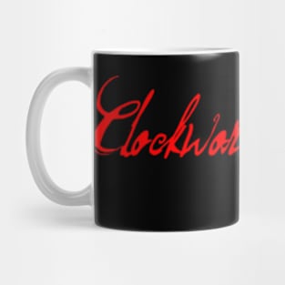 Clockwork Angels - Calligraphy Mug